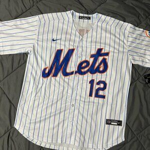 SHIP FAST New York Mets #12 Francisco Lindor jersey